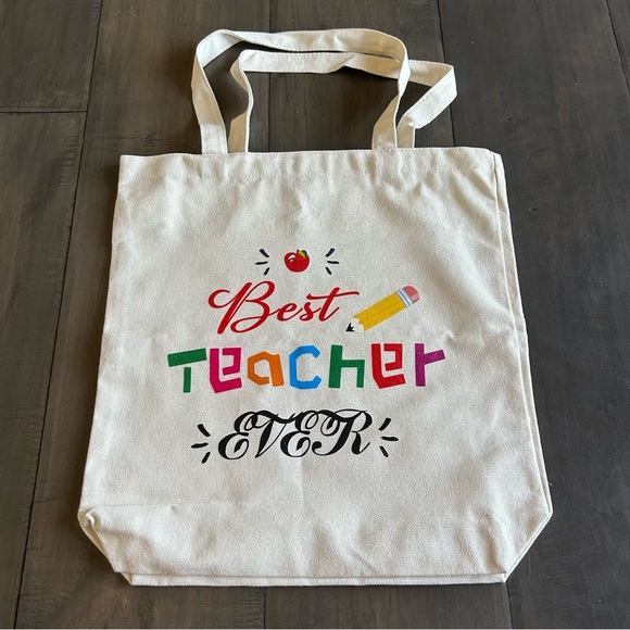 Handbags - Best Teacher Ever Tote Bag